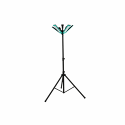 Lampe de chantier rechargeable sur trépied 300W, configuration visible