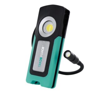 TRADEFORCE - Lampe de poche LED 1500lm 3.7V 4400mAh IP54 boîtier aluminium