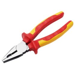 Détails visibles de Pince universelle isolée VDE 180 mm acier chrome vanadium pour Pinces universelles
