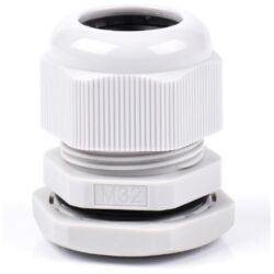 Presse-étoupe M32 polyamide gris clair 16-21 mm, configuration visible