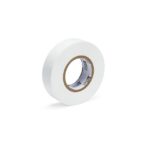 TRADEFORCE - Ruban isolant électrique 19mm x 20m blanc - 0001280011