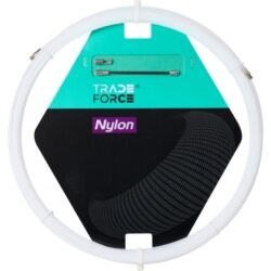 Tire-fil nylon 30 m diamètre 4 mm blanc, finition incolore