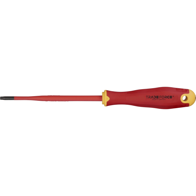 TRADEFORCE - Tournevis Torx isolé 1000V T20x125mm TRADEFORCE - Tournevis Torx isolé 1000V T20x125mm
