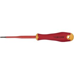 Tournevis plat isolé 1000V mm E-slim, configuration visible
