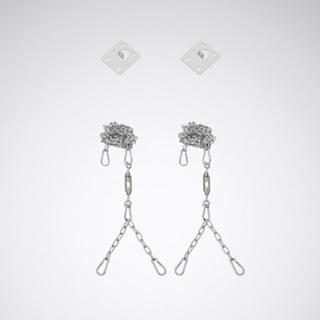 TRILUX Mirona Fit kit de suspension Kit de suspension à chaîne avec deux fixations et anneaux métalliques pour luminaire