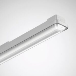 Plafonnier LED étanche IP66 4000K 1552 mm avec diffuseur opale et boîtier blanc