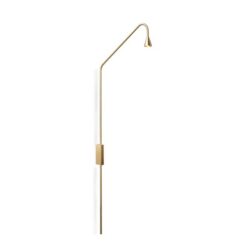 Détails visibles de Applique murale liseuse encastrée laiton dimmable HVWT 1003 pour Appliques murales intérieures