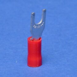 Cosse à sertir fourche M3 rouge 0,25-1,6, configuration visible