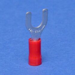 Cosse à sertir fourche M5 rouge 0,25-1,6, configuration visible