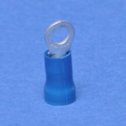 Cosse à sertir ronde bleue M3,5 pour conducteur 1,0 à 2,6 mm²