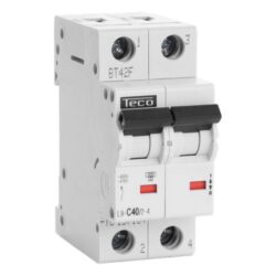 Détails visibles de Disjoncteur bipolaire 40A 4,5kA courbe C pour Disjoncteurs bipolaires,2P