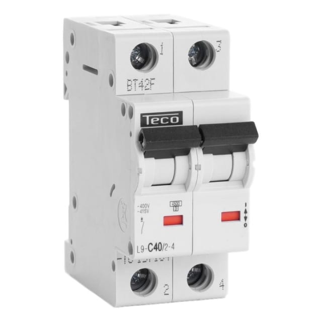 Teco - Disjoncteur Teco 2P 40A 4 Teco - Disjoncteur Teco 2P 40A 4
