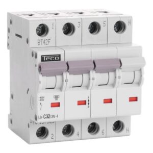 Teco - Disjoncteur Teco 3N 32A 4