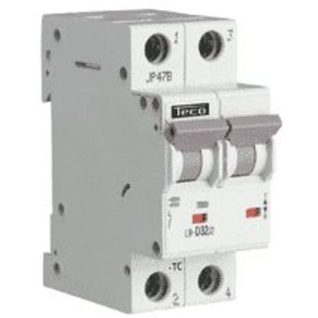 Teco - Disjoncteur Teco 3P 32A 6kA Courbe C - L9C3226 Teco - Disjoncteur Teco 3P 32A 6kA Courbe C - L9C3226