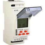 Teco - Horloge digitale astronomique Teco 1 inv. 16A 230V pile rempl. - TATS1C230B