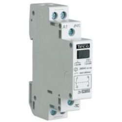 Télérupteur modulaire 12V AC 16A 2NO, montage Rail DIN 35 mm