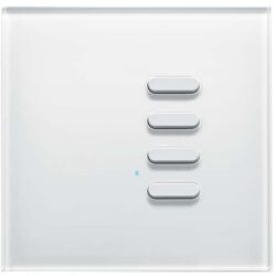 Teleco - Emetteur mural Intense 4 canaux Poly bla - TVTXI868BB04