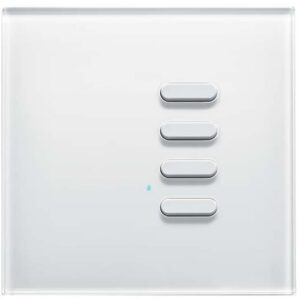 Teleco - Emetteur mural Intense 4 canaux Poly bla - TVTXI868BB04