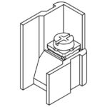 Telemecanique Sensors - SUPPORT POUR inter.TEUR DE FIN DE COURSE - XCKZ05