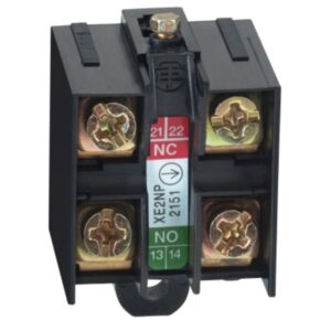 Telemecanique Sensors - bloc contact pour interrupteur de position - XE2 - 1O+1F - bornes - XE2NP2151