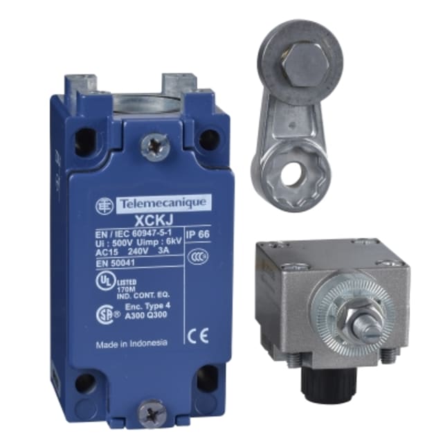 Telemecanique Sensors - interrupteur de position XCK-J - levier à galet - 1 O + 1 F - XCKJ10511H29 Telemecanique Sensors - interrupteur de position XCK-J - levier à galet - 1 O + 1 F - XCKJ10511H29