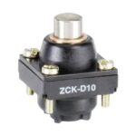 Telemecanique Sensors - tête pour interrupteur de position - ZCK-D - poussoir acier - ZCKD10