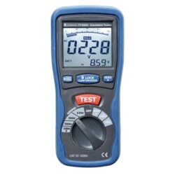 Turbotech - Mesureur d'isolement 125/250/500/1000V 2000MOhm - 750V CA/1000V CC - cont. - A91030094