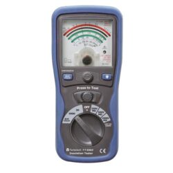 Testeur d’isolement analogique 60 GOhm, configuration visible