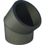UBBINK - Coude Aerfoam HR-WTW - Ø125-45° - mâle/mâle - 0188262