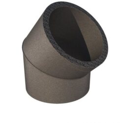 Coude Aerfoam 45° Ø200 mâle/mâle, configuration visible