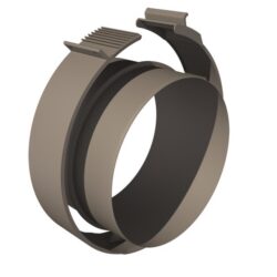 Coupleur Aerfoam HR-WTW diamètre 160 mm, configuration visible