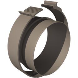 Détails visibles de Manchon de raccordement conduit isolé HR-WTW Ø180 pour Accessoires pour conduits de ventilation