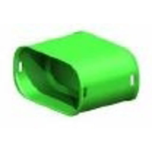 UBBINK Raccord de gaine flexible AE55 Raccord de gaine flexible vert pour conduit de ventilation