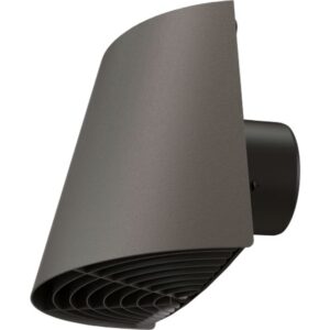 UBBINK - Ubbink Terminal horizontal Contego 160mm noir gris - 0188843