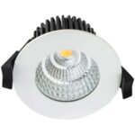 UNI-BRIGHT - Creatos Mini downlight LED 10W 3000K 590lm CRI90 40.000h blanc - CC59001