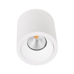 Détails visibles de Spot plafond LED blanc dimmable 9W 3000K 33° pour Spots en saillie