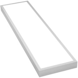 UNI-BRIGHT - Infinity panneau LED cadre de montage 1210x310x60 blanc - LPFR3012001