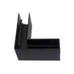 UNI-BRIGHT - LaVilla Track 48V - Hoekstuk - zwart - LVTCORNB
