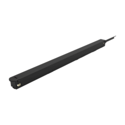 Alimentation rail encastré noir 250W DALI, dimensions 268 x 16 x 42,5 mm