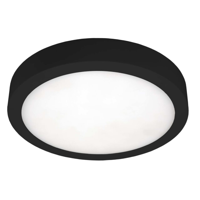 UNI-BRIGHT - MOON 145mm dia. - noir appar. IP54 - 3CCT 700lm 8W - MN1458WBCCT UNI-BRIGHT - MOON 145mm dia. - noir appar. IP54 - 3CCT 700lm 8W - MN1458WBCCT