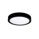 UNI-BRIGHT - MOON 180mm dia. - noir appar. IP54 - 3CCT 1150lm 14W detect. - MN18014WBSCCT