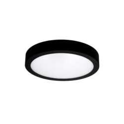 UNI-BRIGHT - MOON 180mm dia. - noir appar. IP54 - 3CCT 1150lm 14W detect. - MN18014WBSCCT