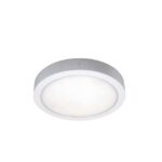 UNI-BRIGHT - MOON 240mm dia. - blc appar. IP54 - 3CCT 1590lm 18W - detect.- secours* 350lm 3h - MN24018WSECCT