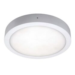 UNI-BRIGHT - MOON 240mm dia. - blc appar. IP54 - 3CCT 1590lm 18W - secours* 3h 350lm - MN24018WECCT