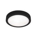 UNI-BRIGHT - MOON 300mm dia. - noir appar. IP54 - 3CCT 2350lm 24W - MN30024WBCCT