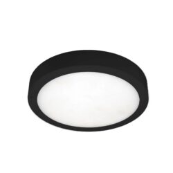 UNI-BRIGHT - MOON 300mm dia. - noir appar. IP54 - 3CCT 2350lm 24W - MN30024WBCCT