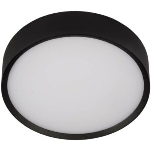 UNI-BRIGHT - MOON PREMIUM 250mm dia. - noir appar. IP65 - 3000K 1000lm 12w - MNP25012B