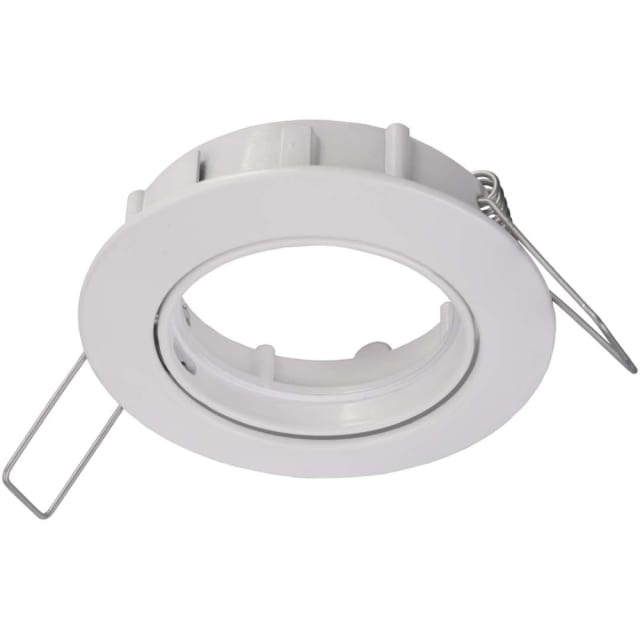 UNI-BRIGHT Masters Richtbaar Spot encastrable blanc Spot encastrable blanc orientable GU10 Ø83 mm avec ressorts de fixation