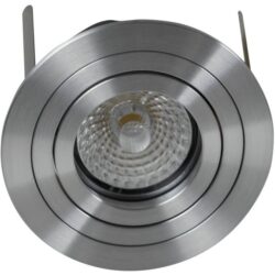 UNI-BRIGHT - Vario spot encastré rond 230V 50W alu lamelles ø90mm h55mm - VA105115