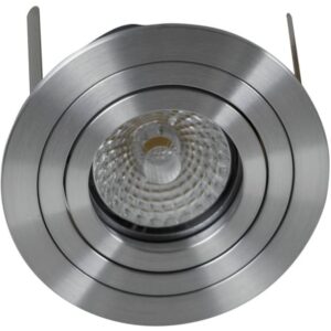 UNI-BRIGHT - Vario spot encastré rond 230V 50W alu lamelles ø90mm h55mm - VA105115